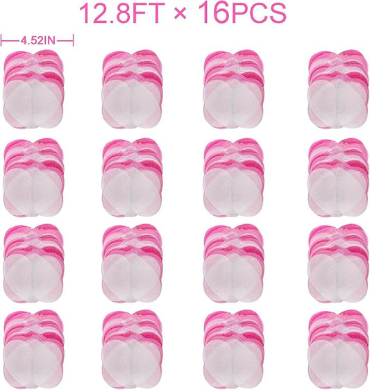 205 Ft Hot Pink Party Decorations Ombre Pink White Heart Backdrop Streamer Tissue Paper Heart Hanging Garland for Birthday Bachelorette Valentines Day Wedding Bridal Shower Engagement Party Supplie