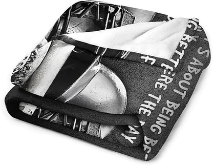 Baseball Throw Blanket for Kids & Adults - Soft, Warm & Cozy Fleece Blanket for Couch, Sofa & Bed - 60"x80"