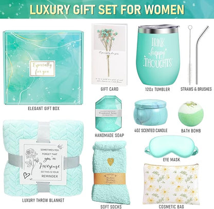 Gifts for Women Self Care Gift, Relaxing Care Package Spa Gift Basket, Valentines Day, Mothers Day, Christmas, Birthday Gifts for Women Mom Her Friend Sister Wife
