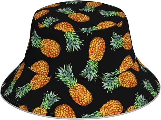 Bucket Hat Beach Summer Sun Hat Reversible Fisherman Hats Double Sided Wearing for Women Men Boys Girls