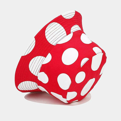 Bucket Hat for Women Men, Cotton Reversible Double Side Wear Sun Hats Beach Fisherman Hat