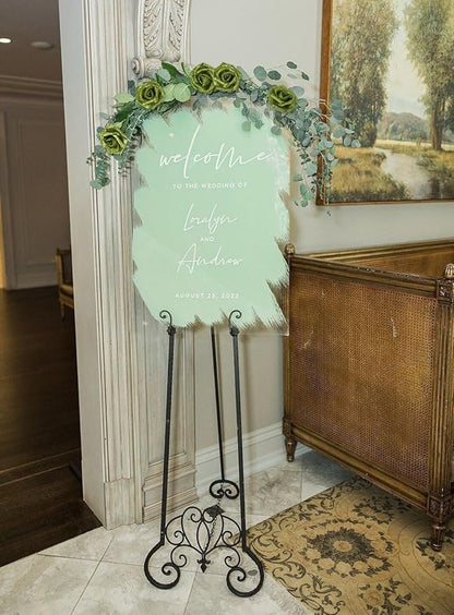 Green Glitter Foam Roses Artificial Flowers 30 PCS Artificial Flowers 2.17 in Glitter Flowers with Stem for DIY Wedding Bridal Bouquet Party Centerpieces Decor(Green)
