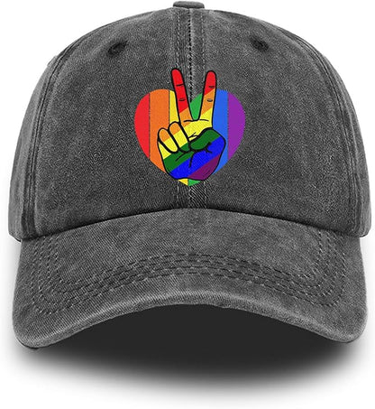 Negi Retro Baseball Cap Denim Hat for Women Female Washed Distressed Adjustable Dad Hats Unconstructed Cotton