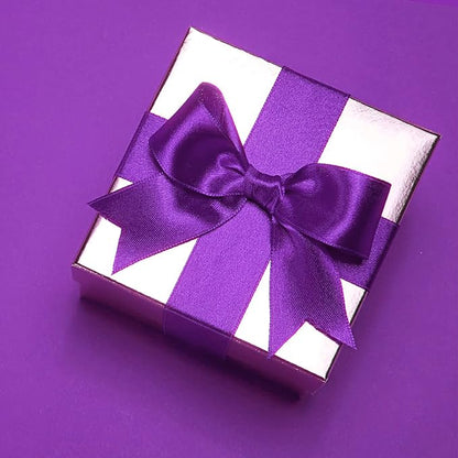 Humphrey's Craft 1-1/2 Inch Double Faced Satin Ribbon - 50 Yards, Violet Purple Thick Satin Ribbon for Crafts, Gift Wrapping, Decoration Christmas Tree, Bridal Bouquet,Wedding,DIY Bows,Sewing Hat.