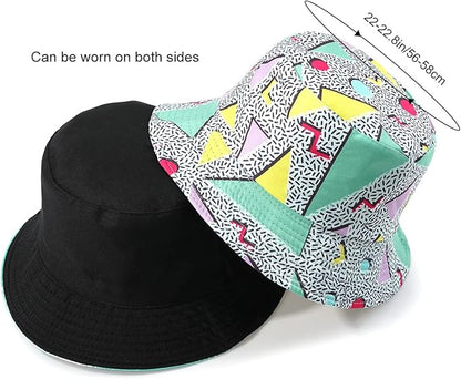 Malaxlx Unisex Bucket Hat Summer UPF 50+ Sun Protection Outdoor Beach Fishing Travel Hiking Hat