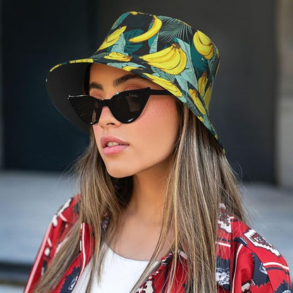 Bucket Hat Summer Beach Fisherman Cap Packable Sun Hats