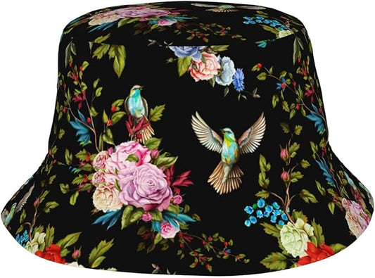 Bucket Hats for Women Sun Beach Travel Cap Unisex Men Bucket Hat