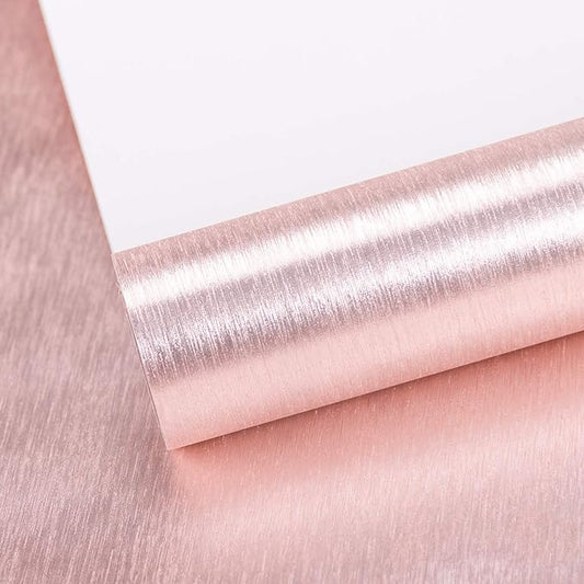 WRAPAHOLIC 30 Inch Pink Wrapping Paper Roll - Pink with Metallic Shine for Birthday, Christmas, Holiday, Wedding, Baby Shower - 30 inch x 16.5 feet