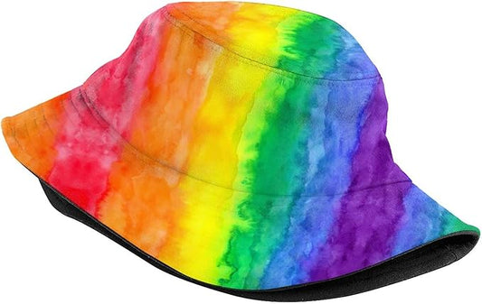 Bucket Hat for Women Men, Summer Print Hat Travel Packable Sun Cap Outdoor Hat for Women and Men