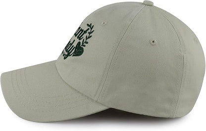 Plant Lady Hats for Women, Adjustable Embroidered Gardening Baseball Cap