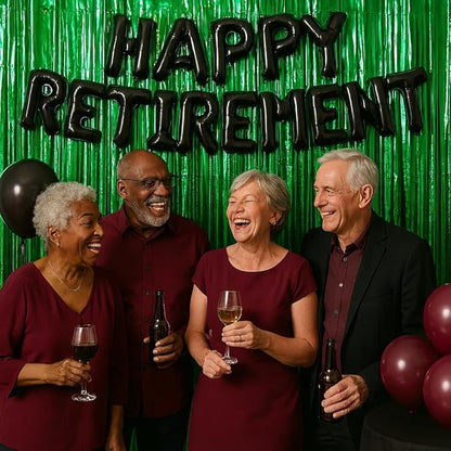 Anderson's Green Shiny Metallic PVC Roll: 47" x 100' Flame-Resistant Event Decor for Weddings, Parties, Photo Booths, Gift Wrap, Table Covers, Backdrops, Crafts & Holiday Decorations