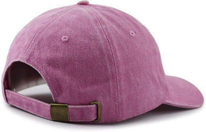 Garden Hats for Women, Adjustable Cotton Embroidered Gardening Baseball Cap