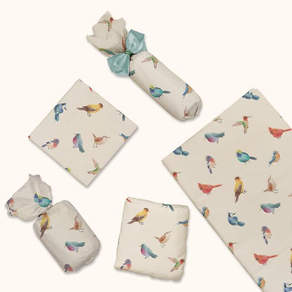Pro Supply Global Birds Printed Tissue Paper for Gift Bags or Boxes and Wrapping - Bulk Decorative Art Tissue Paper for Packaging and Gifting | 24 Sheets 20" x 30"