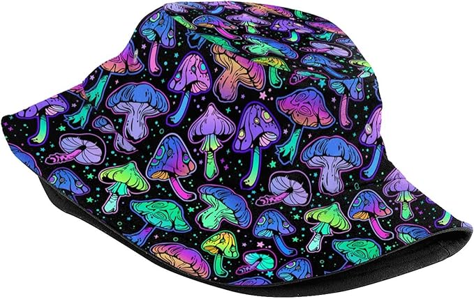 Bucket Hat for Women Men Funny Halloween Hats Packable Outdoor Fisherman Hats Caps Unisex