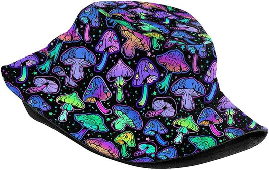 Bucket Hat for Women Men Funny Halloween Hats Packable Outdoor Fisherman Hats Caps Unisex