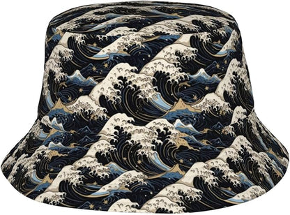 Bucket Hats Fashion Sun Cap Packable Outdoor Fisherman Hat for Women and Men