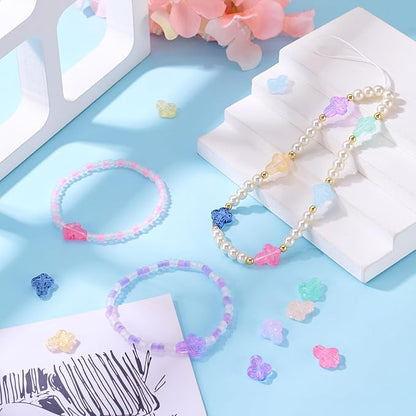 90Pcs Glass Cross Beads Crystal Crucifix Beads Colorful Jesus Cross Easter Charm Bead Loose Spacer Crosses Bead for DIY Craft Bracelets Earrings Necklaces Lanyard Jewelry Making