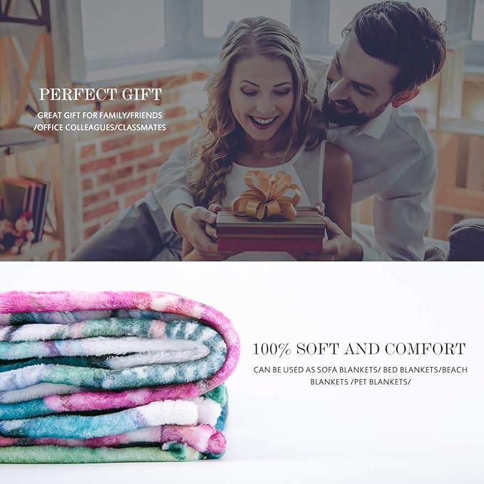 Jekeno Sunflower Gifts Blanket for Women Girls, Sunflowers Throw Gifts for Sunflower Lovers Adult Kids, You are My Sunshine Gift Blanket for Home Bed Couch
