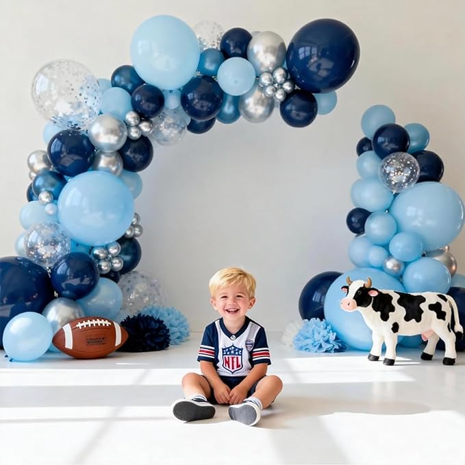 Balloon Arch Stand Kit 9ft &5.6ft,Heavy Duty Base With Water Filling Bag,White Bendable Half Arch Balloon Arch for Birthdays Holiday Decorations And Other Indoor And Outdoor Parties No Balloons