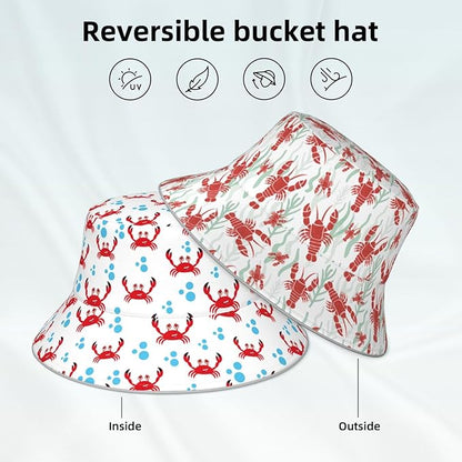 Bucket Hat for Women and Men Fashion Sun Cap Packable Outdoor Fisherman Hat