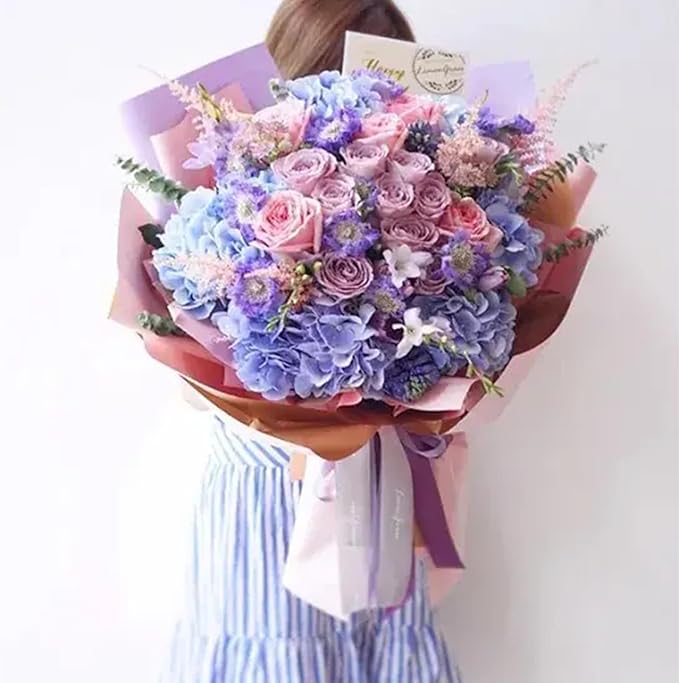 FagusHome 25 Pcs Silk Peony Artificial Flower Heads 4 inch Fake Peony Flowers Heads with Stems Artificial Peony Flower Heads in Bulk Wholesale for Wedding Home Decor (Light Purple)