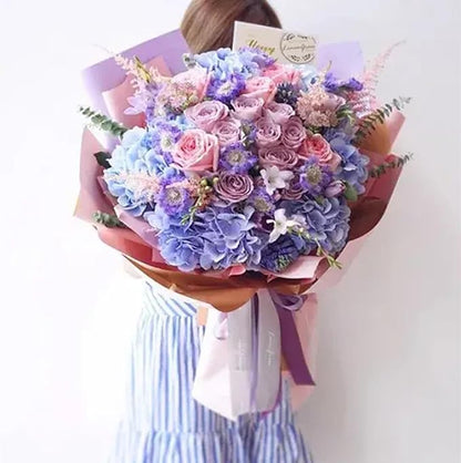 FagusHome 25 Pcs Silk Peony Artificial Flower Heads 4 inch Fake Peony Flowers Heads with Stems Artificial Peony Flower Heads in Bulk Wholesale for Wedding Home Decor (Light Purple)