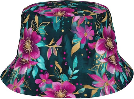 Bucket Hats Fashion Sun Cap Packable Outdoor Fisherman Hat for Women and Men Travel