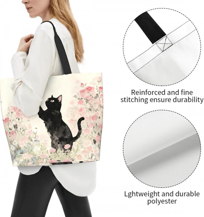 Shoulder Bag Large Reusable Eco-friendly Shopping Bags Portable Storage Handbag