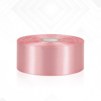 Rose Gold Satin Ribbon 1-1/2 Inch 30 Yards, Rose Gold Ribbon for Flower Bouquet, Gift Wrapping, Crafts, Birthday, Christmas, Wedding and Bow Making