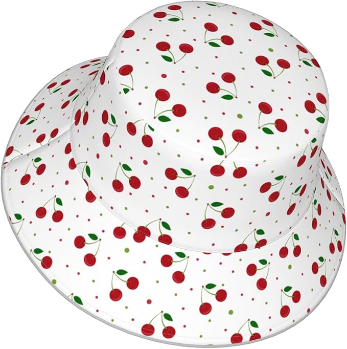 Hat Reversible Fisherman Hats Double Sided Wearing for Women Men Boys Girls