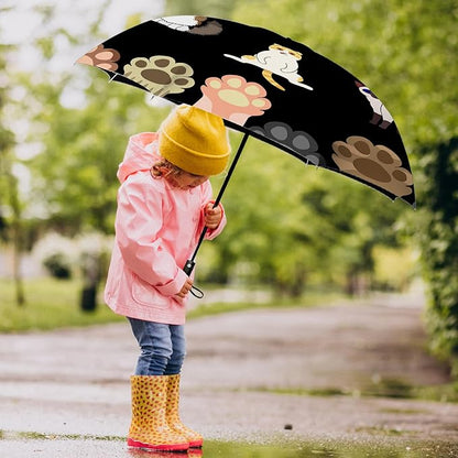 Small Compact Travel Automatic Folding Umbrella for Women, Portable Lightweight, Rain, Wind, UV Sun Shade