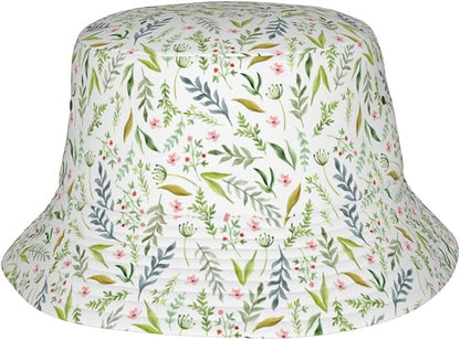 Cartoon Bucket Hat Summer Beach Travel Sun Hat Packable Fisherman Cap for Men Women