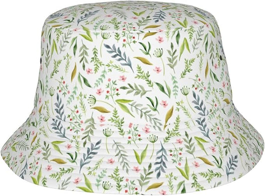Cartoon Bucket Hat Summer Beach Travel Sun Hat Packable Fisherman Cap for Men Women