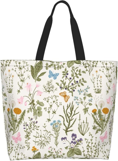 Sunflower Tote Bag For Women, Waterproof Shoulder Bags Big Reusable Grocery Handbag For Shopping Picnic Work Beach