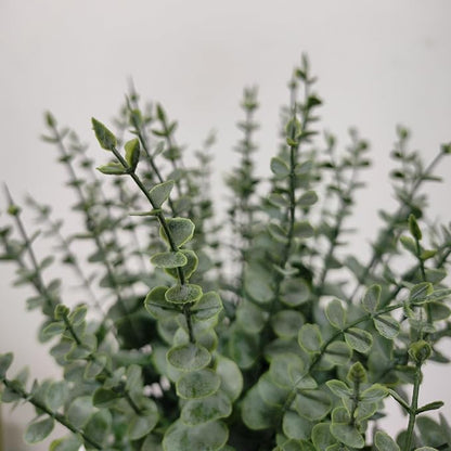 50 Pcs Artificial Eucalyptus Stems Fake Eucalyptus Greenery Branches for Floral Arrangements, Wedding Centerpiece, Crafts
