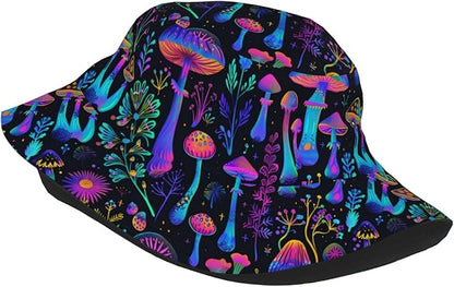 Funny Bucket Hat for Men Women Fashion Unisex Fishing Hat Fisherman Sun Caps Headwear for Outdoor Summer Travel Hiking Beach