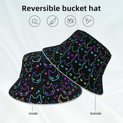 Bucket Hat for Women and Men Fashion Sun Cap Packable Outdoor Fisherman Hat