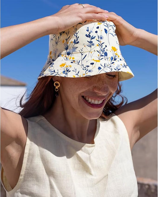 Bucket Hat Unisex for Men Women Funny Fashion Fishing Hat Cute Fisherman Cap
