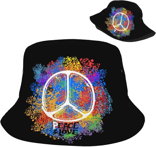 Bucket Hats for Women Sun Beach Travel Cap Unisex Men Bucket Hat