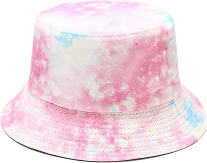 Mashiaoyi Unisex Print Double-Side-Wear Reversible Bucket Hat