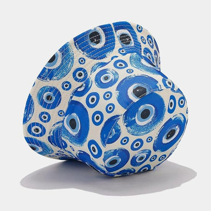 Quanhaigou Bucket Hat for Men Women,Packable Reversible Printed Sun Hats,Fisherman Outdoor Summer Travel Hiking Beach Caps