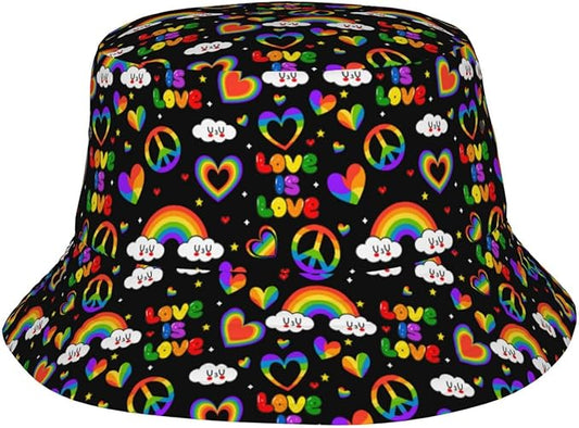 Fashion Bucket Hat Summer Beach Travel Sun Hat Packable Fisherman Cap for Men Women
