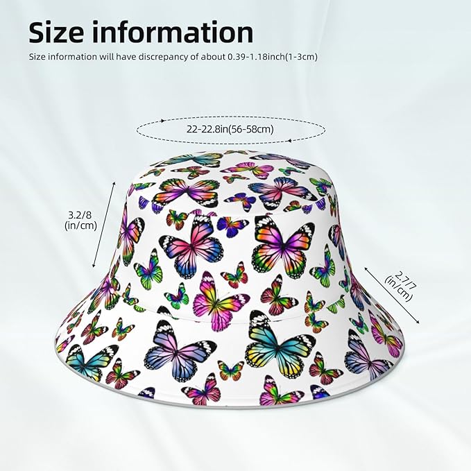 Bucket Hat for Women and Men Fashion Sun Cap Packable Outdoor Fisherman Hat