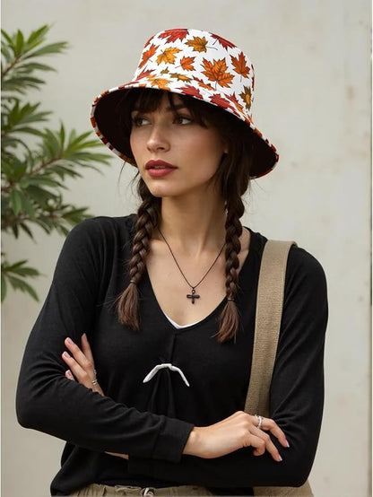 Bucket Hat Unisex for Men Women Funny Fashion Fishing Hat Cute Fisherman Cap