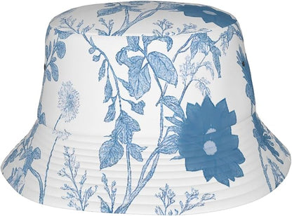 Rustic Autumn Cows and Pumpkins Bucket Hat Novelty Sun Hats Trendy Fisherman Cap for Men and Women