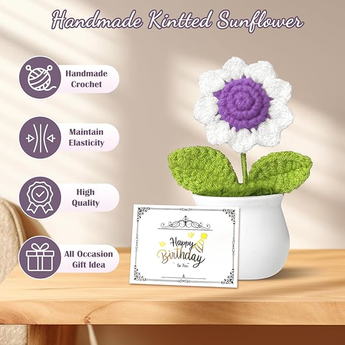 Christmas Birthday Gifts for Teen Girls, Women, Her, Unique Happy Birthday Gift Baskets for Girls Best Friend Sister, Women Gifts Box for Daughter Girlfriend,14pcs Campanula Teenage Gift Set(Purple)
