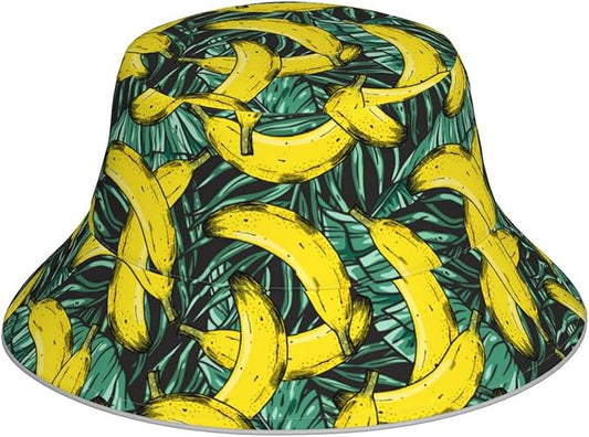 Bucket Hat Beach Summer Sun Hat Reversible Fisherman Hats Double Sided Wearing for Women Men Boys Girls