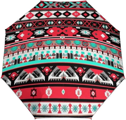 3 Fold Car Umbrella Folding Portable Automatic Umbrella Sunny Rain Sunscreen
