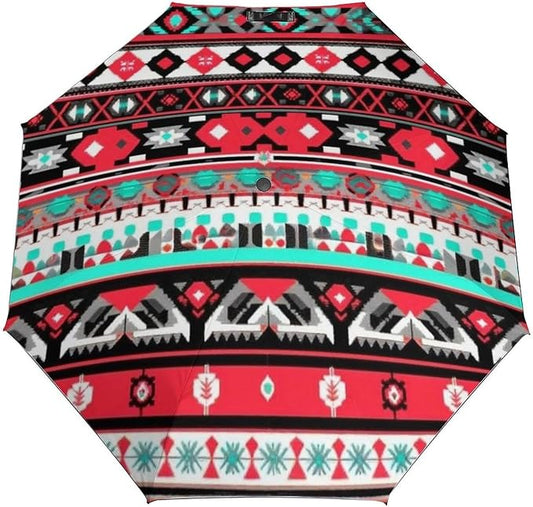 3 Fold Car Umbrella Folding Portable Automatic Umbrella Sunny Rain Sunscreen