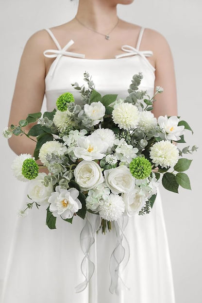 Serra Flora Artificial Flowers Combo for DIY Centerpieces Arrangements Wedding Bridal Bouquet Baby Shower Cake Flower Home Decor